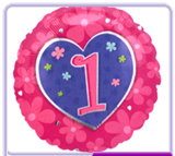 Flower Birthday Balloons