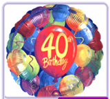 Painted Birthday Balloons