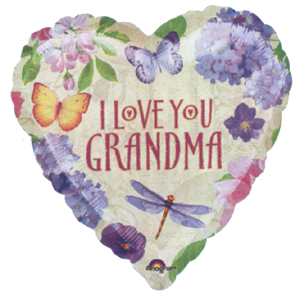 I Love You Grandma Balloon