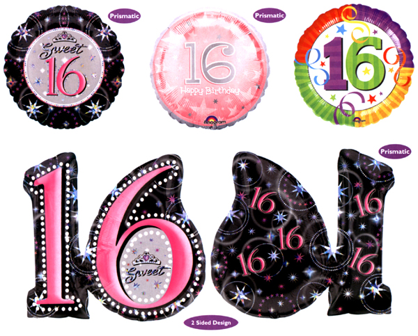 Sweet 16 Balloon