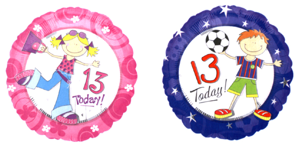 13 Today Balloon
