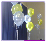 Cluster of 3 Balloons