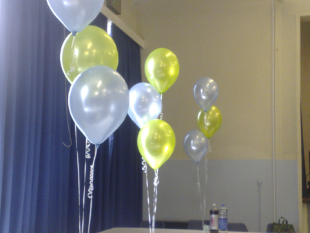 Hall Decoration | Cluster of 3 Balloons