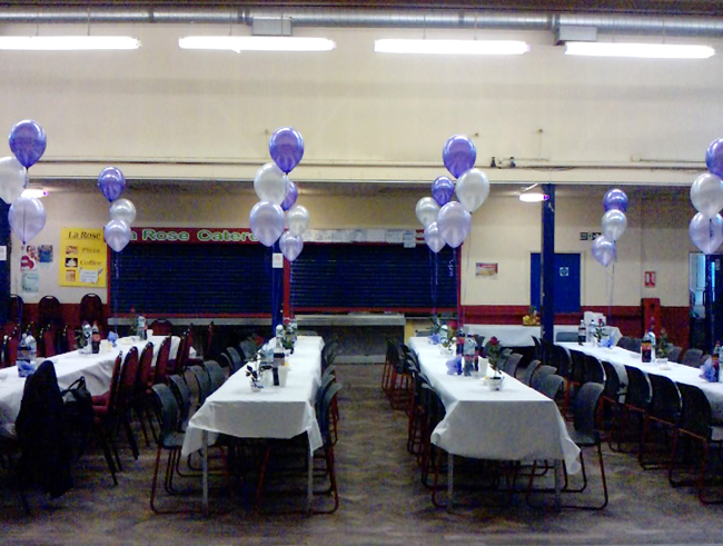 Hall Decoration | Cluster of 3 Balloons