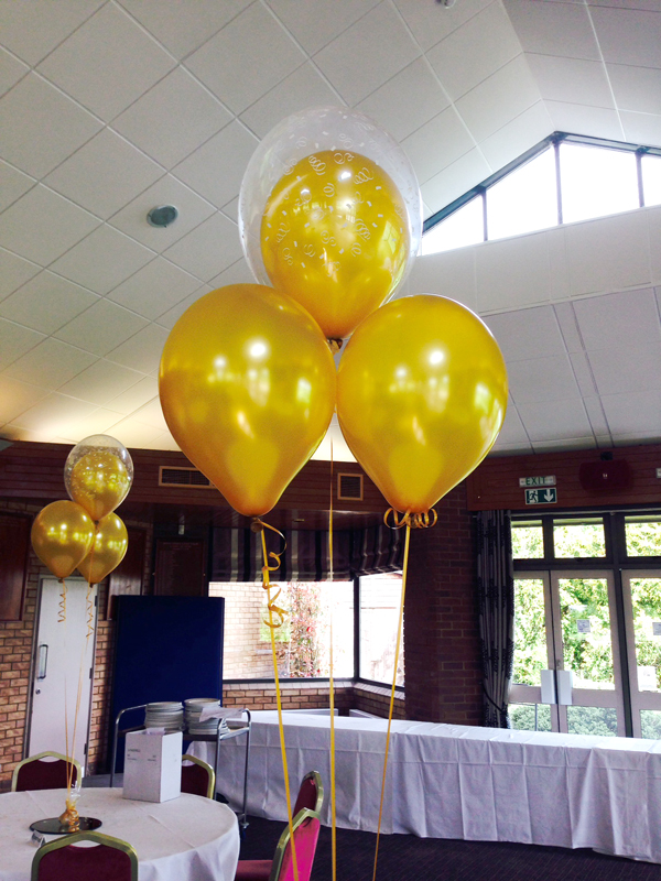 Hall Decoration | Cluster of 3 Balloons