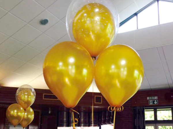 Hall Decoration | Cluster of 3 Balloons