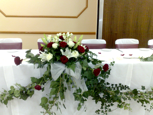 Hall Decoration | High Table Decoration