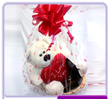 Teddy with make-up set