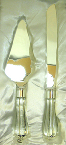 Clear Cake Knives